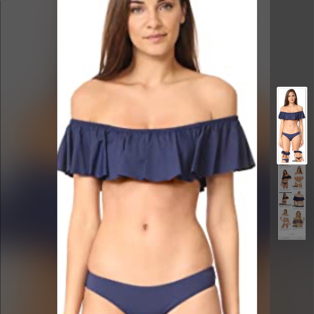 L Space Hey Girl Bikini Top M